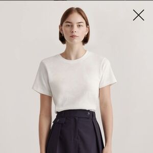 Quince Organic Cotton Slub Women's T-Shirt Size XL NWT